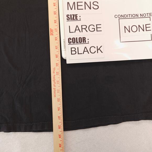 Stranger Magic Short Sleeve Crew Neck Graphic T Shirt Mens Size L Black - Picture 8 of 9